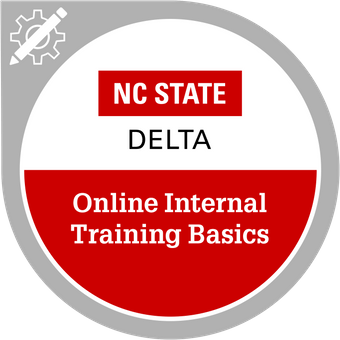 Badge for Online Internal Training Basics