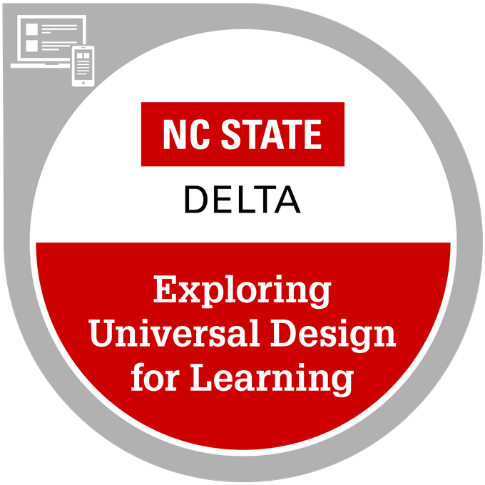 Badge for Universal Design for Learning