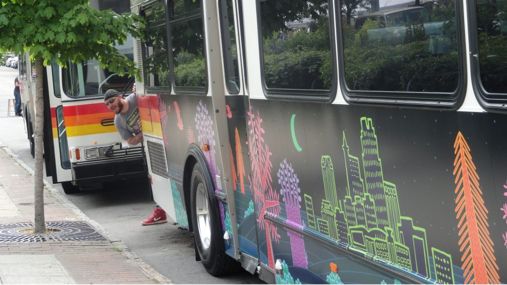 Rich Gurnsey 2015 Art-On-The-Move Bus (2015)