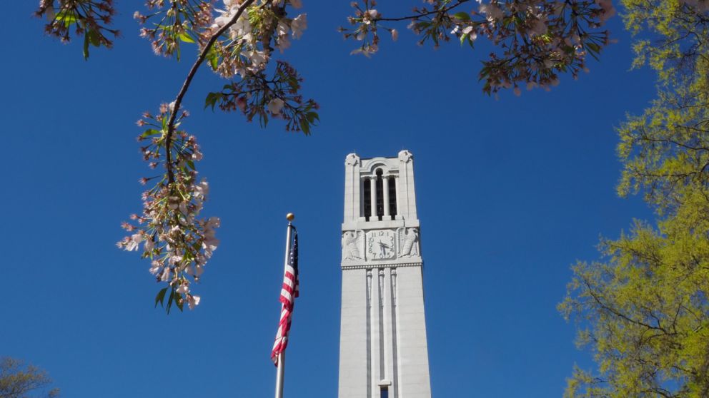 NC State Bell Tower.