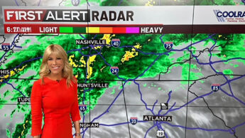 photo of NC State Online graduate and on-air meteorologist Alexandra Steele