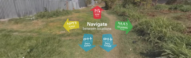 AR navigation cues.