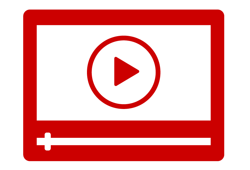 Icon of an online self-guided tutorial video