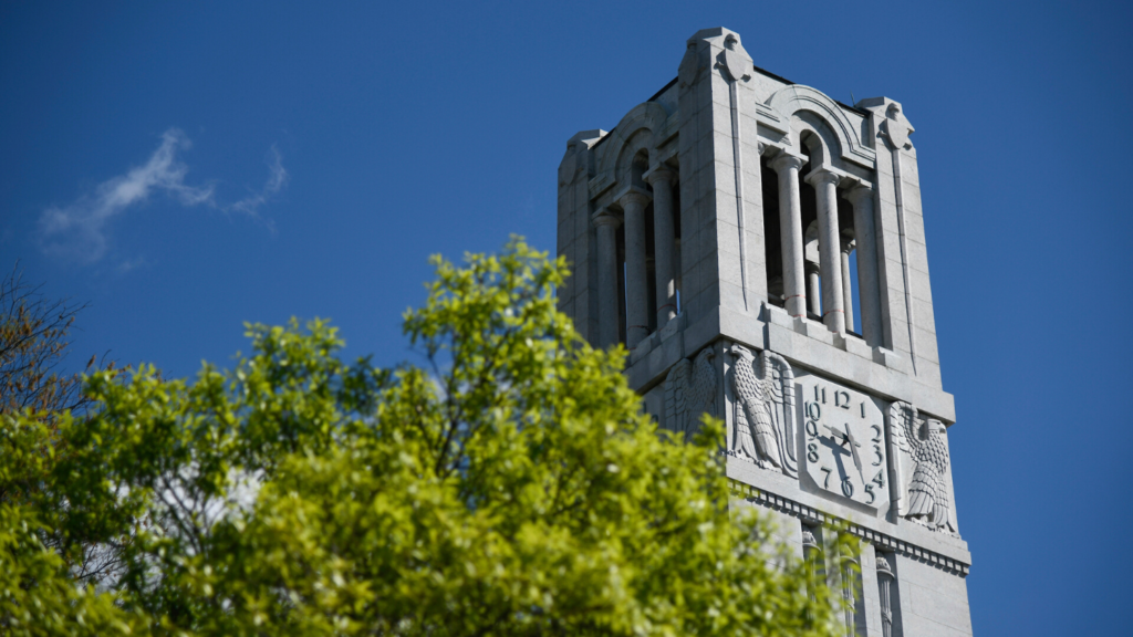 NC State Belltower.