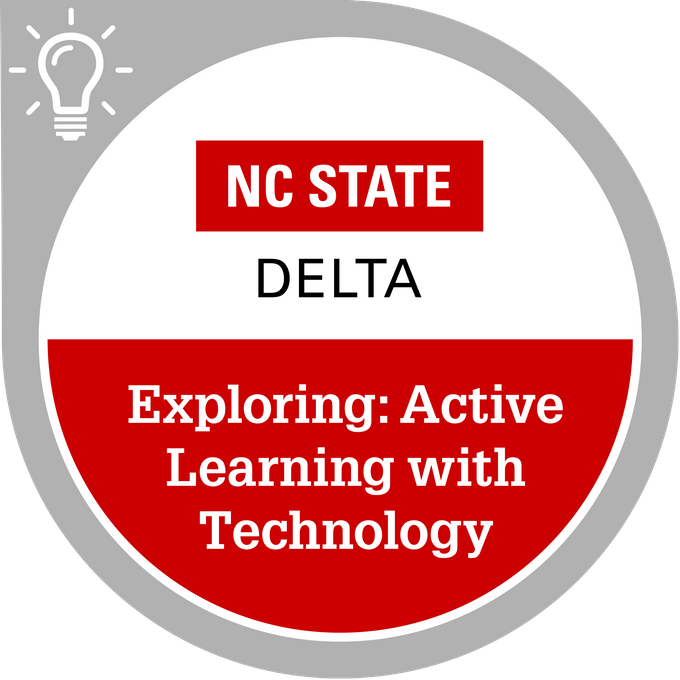 Digital badge for Exploring: Active Learning with Technology