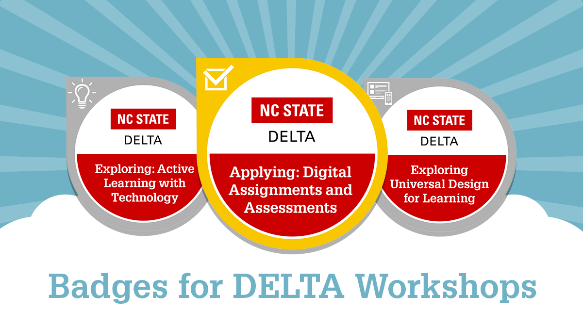 Badges for DELTA Workshops