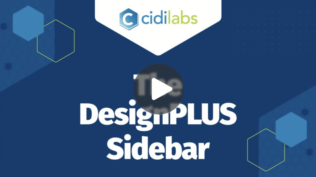 The DesignPLUS Sidebar video thumbnail