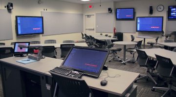 DELTA’s First Fully Digital Classroom Created in Poe Hall